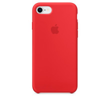 Чехол Apple iPhone SE 2020/7/8 Silicone Case Red (14)