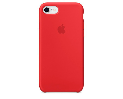 Чехол Apple iPhone SE 2020/7/8 Silicone Case Red (14)